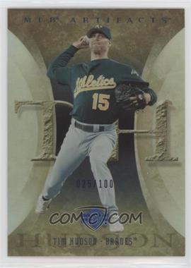 2005 Upper Deck Artifacts - [Base] - Blue #92 - Tim Hudson /100