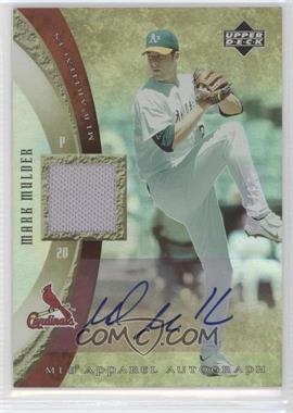 2005 Upper Deck Artifacts - MLB Apparel - Rainbow Autographs #MLB-MM - Mark Mulder /30