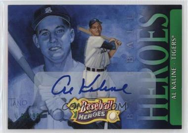 2005 Upper Deck Baseball Heroes - [Base] - Emerald Signatures #60 - Al Kaline /99