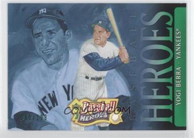 2005 Upper Deck Baseball Heroes - [Base] - Emerald #100 - Yogi Berra /199