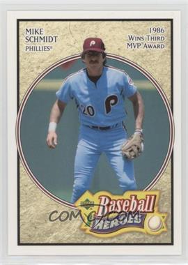 2005 Upper Deck Baseball Heroes - [Base] #41 - Mike Schmidt