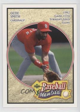 2005 Upper Deck Baseball Heroes - [Base] #47 - Ozzie Smith