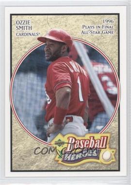 2005 Upper Deck Baseball Heroes - [Base] #49 - Ozzie Smith