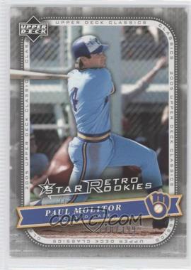 2005 Upper Deck Classics - [Base] - Silver #123 - Paul Molitor /399