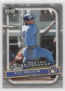 2005 Upper Deck Classics - [Base] - Silver #123 - Paul Molitor /399