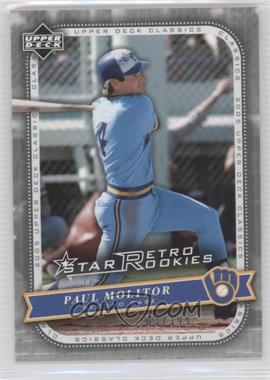 2005 Upper Deck Classics - [Base] - Silver #123 - Paul Molitor /399