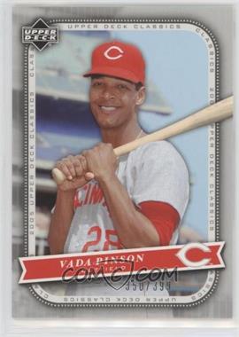 2005 Upper Deck Classics - [Base] - Silver #94 - Vada Pinson /399