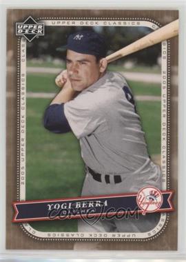 2005 Upper Deck Classics - [Base] #100 - Yogi Berra