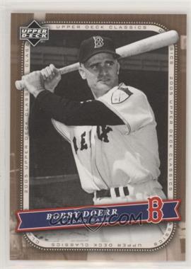 2005 Upper Deck Classics - [Base] #12 - Bobby Doerr