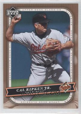 2005 Upper Deck Classics - [Base] #17 - Cal Ripken Jr.