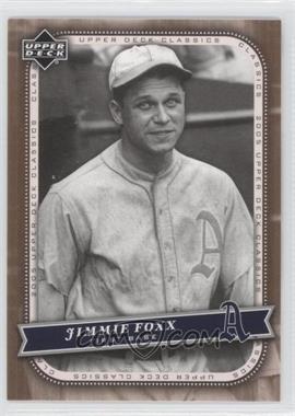 2005 Upper Deck Classics - [Base] #23 - Jimmie Foxx