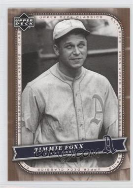 2005 Upper Deck Classics - [Base] #23 - Jimmie Foxx