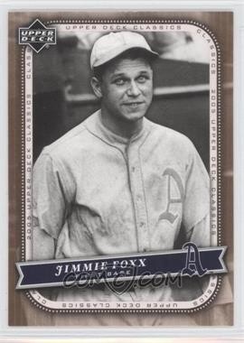 2005 Upper Deck Classics - [Base] #23 - Jimmie Foxx