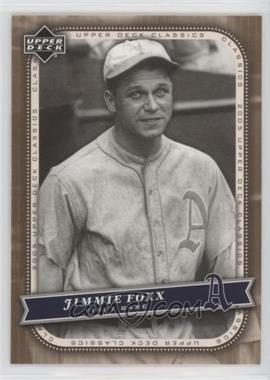 2005 Upper Deck Classics - [Base] #23 - Jimmie Foxx