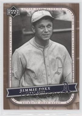 2005 Upper Deck Classics - [Base] #23 - Jimmie Foxx