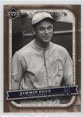 2005 Upper Deck Classics - [Base] #23 - Jimmie Foxx