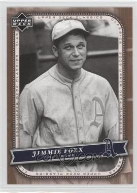 2005 Upper Deck Classics - [Base] #23 - Jimmie Foxx