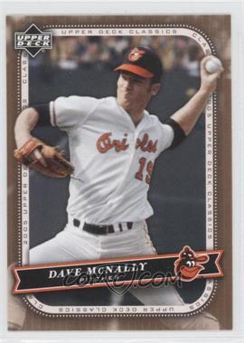 2005 Upper Deck Classics - [Base] #24 - Dave McNally