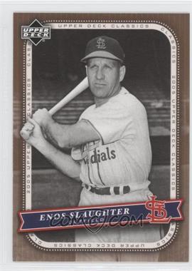 2005 Upper Deck Classics - [Base] #32 - Enos Slaughter