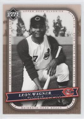 2005 Upper Deck Classics - [Base] #35 - Leon Wagner