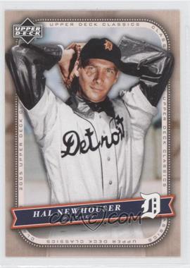 2005 Upper Deck Classics - [Base] #41 - Hal Newhouser