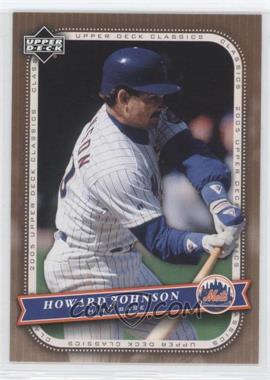 2005 Upper Deck Classics - [Base] #44 - Howard Johnson