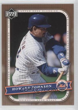 2005 Upper Deck Classics - [Base] #44 - Howard Johnson