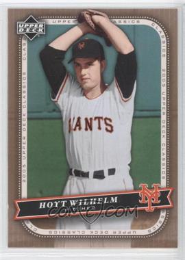 2005 Upper Deck Classics - [Base] #45 - Hoyt Wilhelm