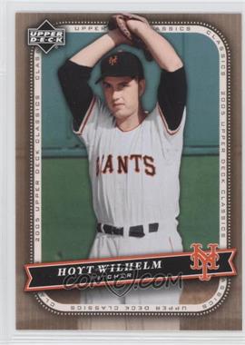 2005 Upper Deck Classics - [Base] #45 - Hoyt Wilhelm