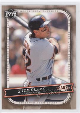 2005 Upper Deck Classics - [Base] #46 - Jack Clark