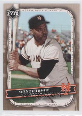 2005 Upper Deck Classics - [Base] #70 - Monte Irvin