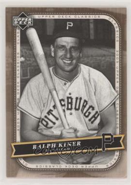 2005 Upper Deck Classics - [Base] #78 - Ralph Kiner