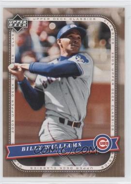 2005 Upper Deck Classics - [Base] #8 - Billy Williams