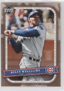 2005 Upper Deck Classics - [Base] #8 - Billy Williams