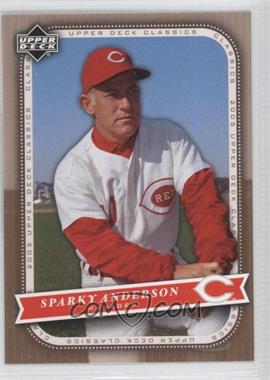 2005 Upper Deck Classics - [Base] #86 - Sparky Anderson