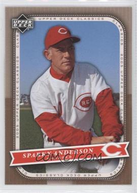 2005 Upper Deck Classics - [Base] #86 - Sparky Anderson