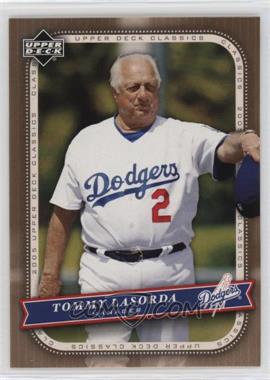 2005 Upper Deck Classics - [Base] #92 - Tommy Lasorda