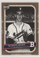 Warren Spahn [Noted]