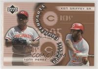 Tony Perez, Ken Griffey Sr. #/1,999