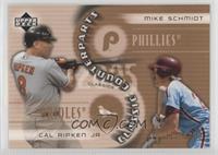 Cal Ripken Jr., Mike Schmidt #/1,999