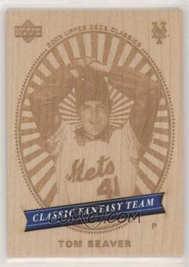 2005 Upper Deck Classics - Classic Fantasy Team #CFT-5 - Tom Seaver