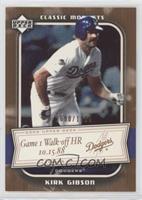 Kirk Gibson [EX to NM] #/1,999