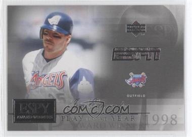 2005 Upper Deck ESPN - ESPY Award Winners #AW-10 - Jim Edmonds