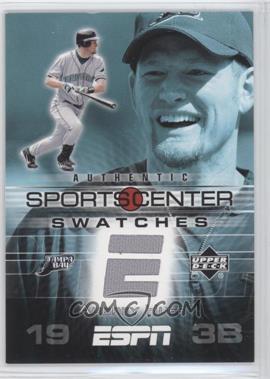 2005 Upper Deck ESPN - Sportscenter Swatches #GU-AH - Aubrey Huff