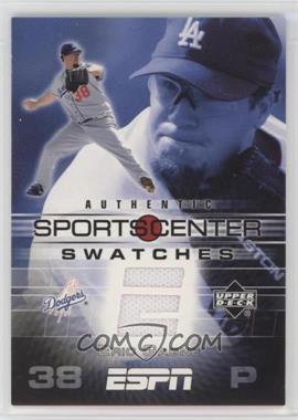 2005 Upper Deck ESPN - Sportscenter Swatches #GU-EG - Eric Gagne