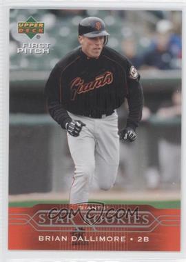 2005 Upper Deck First Pitch - [Base] #214 - Star Rookies - Brian Dallimore