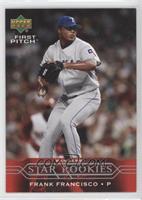 Star Rookies - Frank Francisco