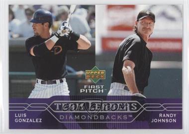 2005 Upper Deck First Pitch - [Base] #262 - Team Leaders - Luis Gonzalez, Randy Johnson