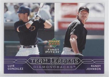 2005 Upper Deck First Pitch - [Base] #262 - Team Leaders - Luis Gonzalez, Randy Johnson