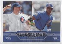 Team Leaders - Mark Prior, Sammy Sosa